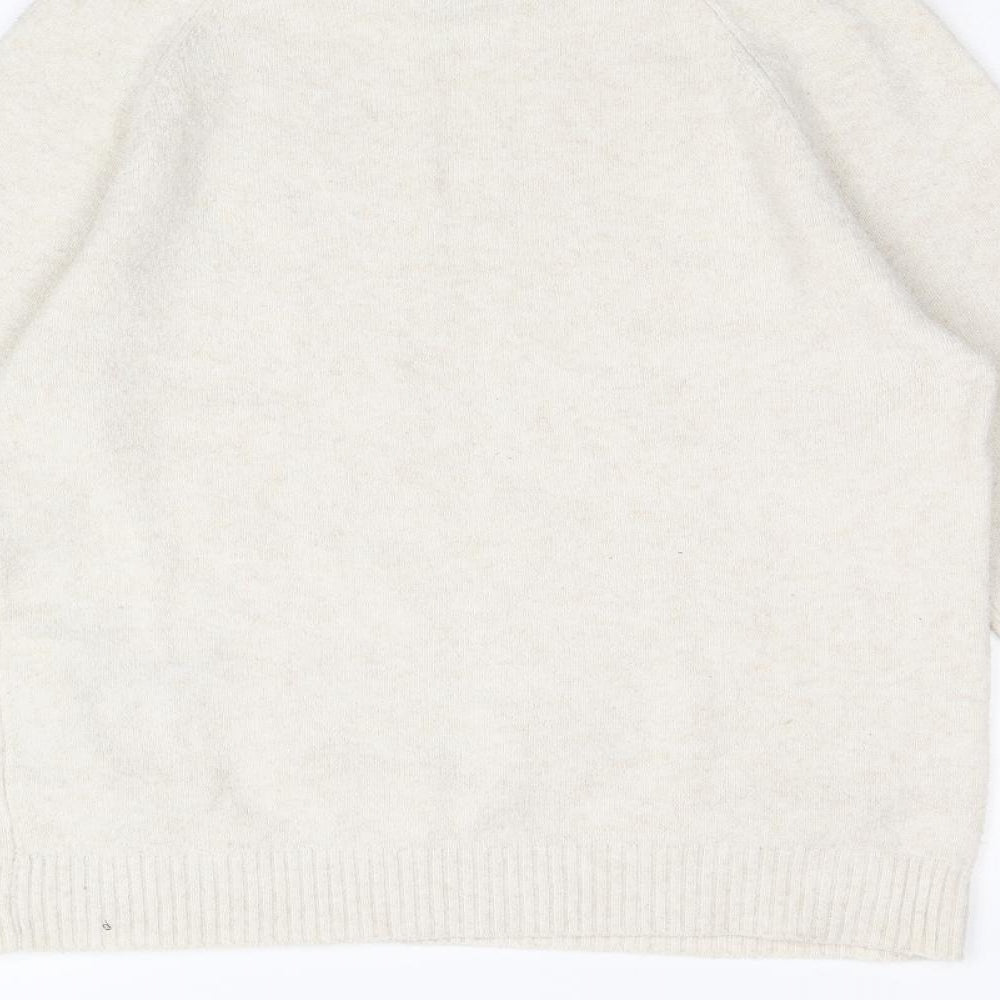 Womens UK Size S Vera Moda Beige Pullover Jumper