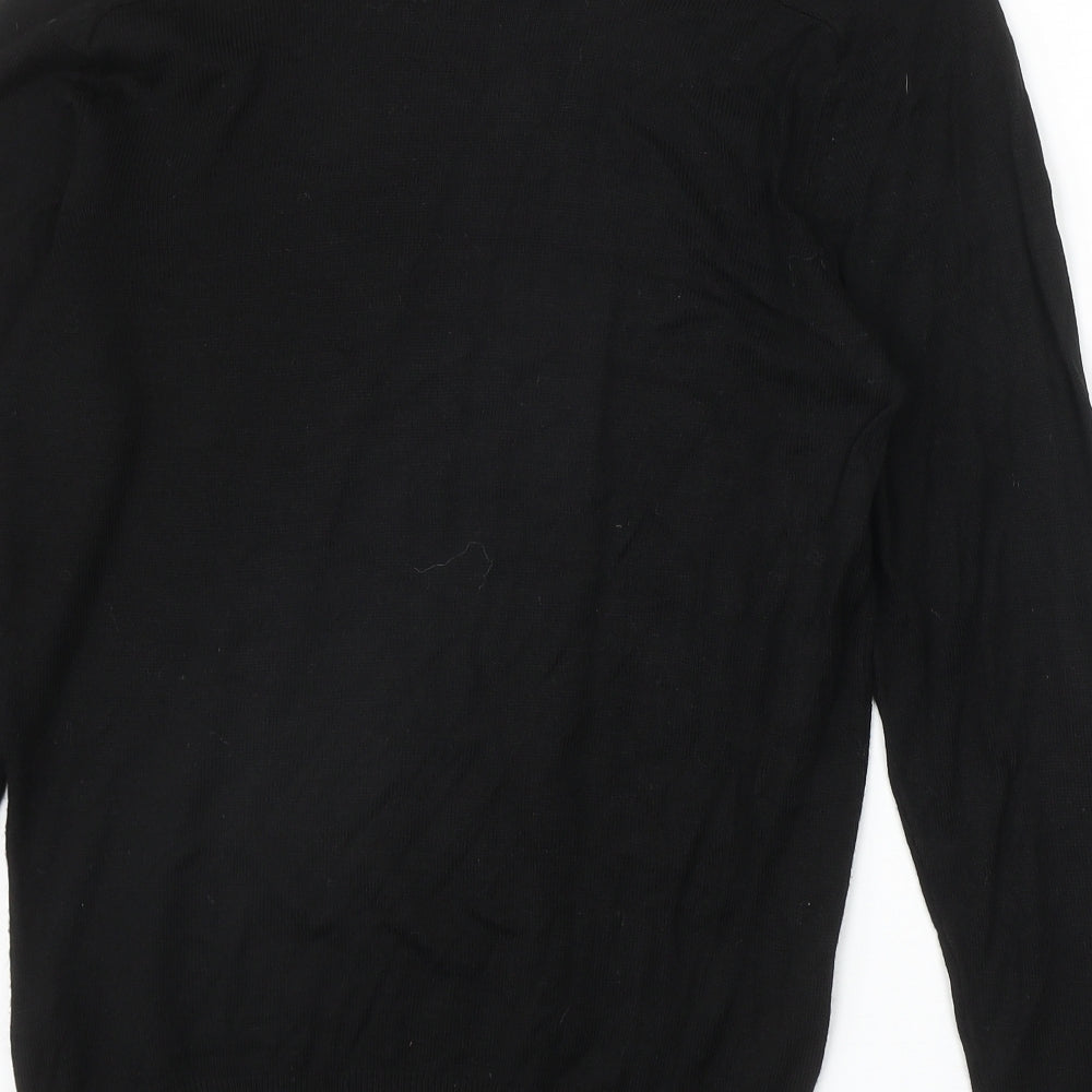 Womens UK Size XS River Island Black Pullover Jumper