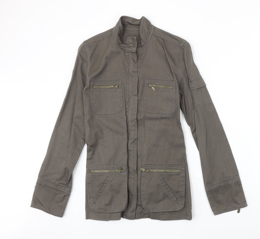 Womens UK Size 8 Warehouse Brown Jacket