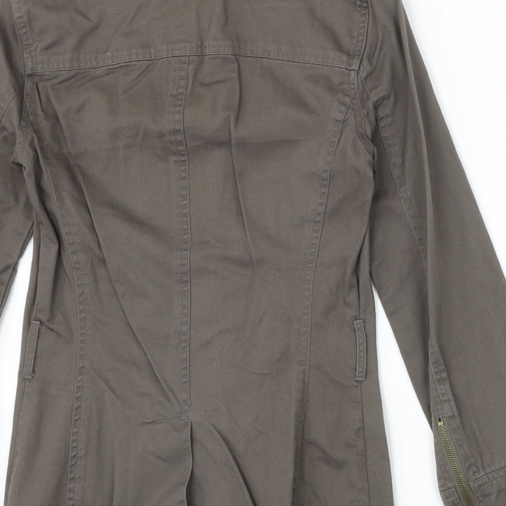 Womens UK Size 8 Warehouse Brown Jacket