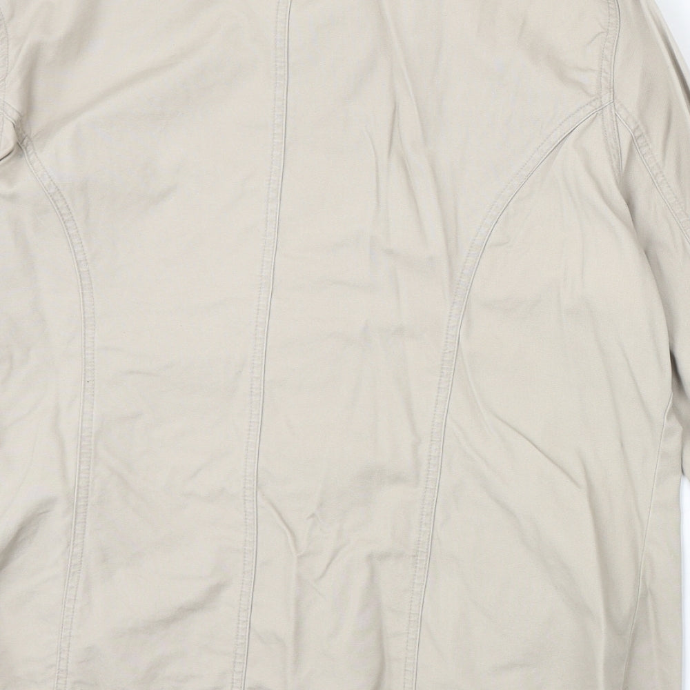 Womens UK Size XL Reflections Beige Jacket