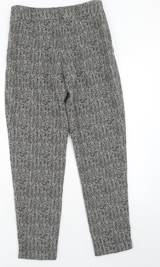 Womens UK Size 10 ASOS Regular Fit Brown Trousers