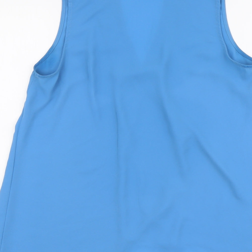 Womens UK Size 8 NEXT Blue Basic Tank