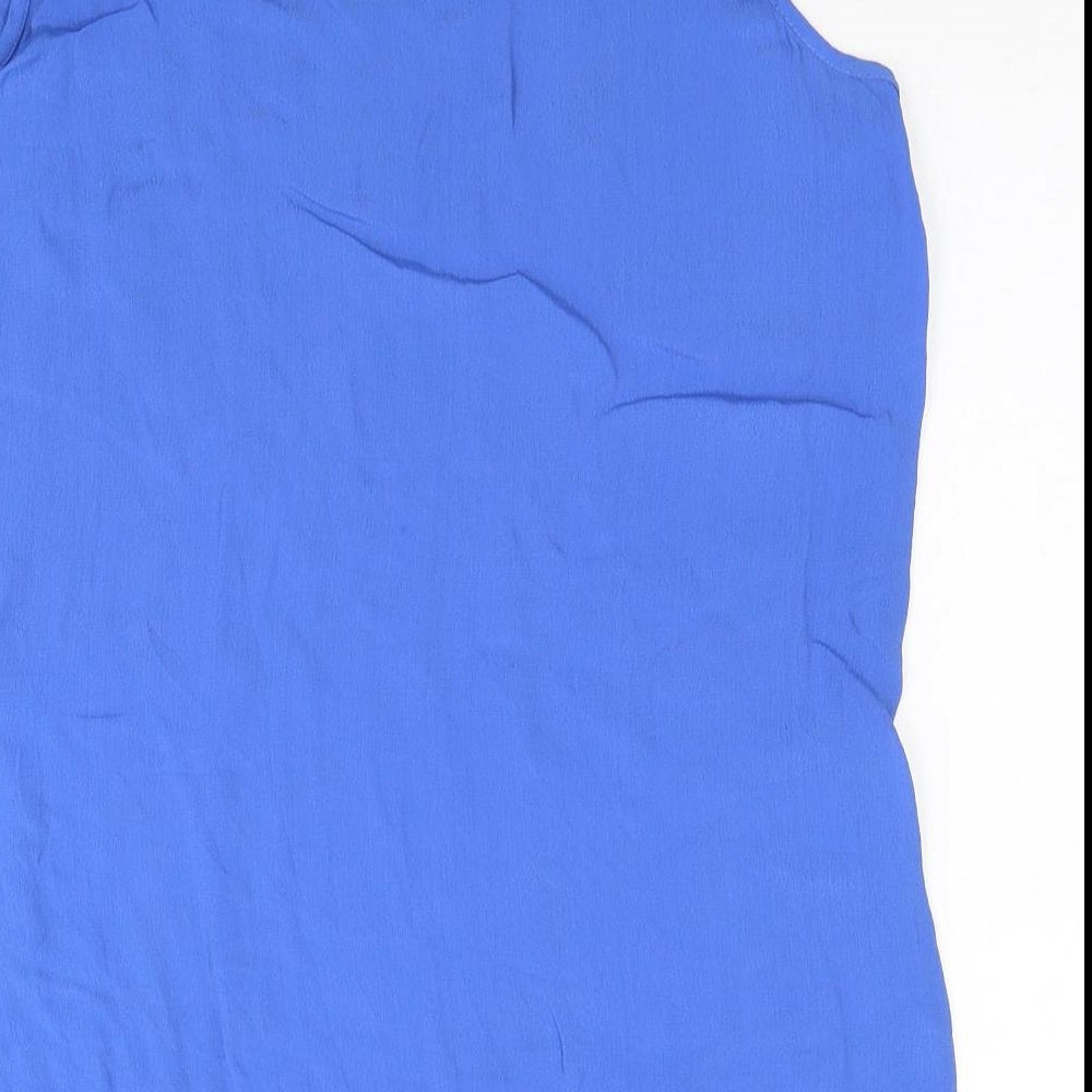 Womens UK Size 14 Marks and Spencer Blue Basic Tank