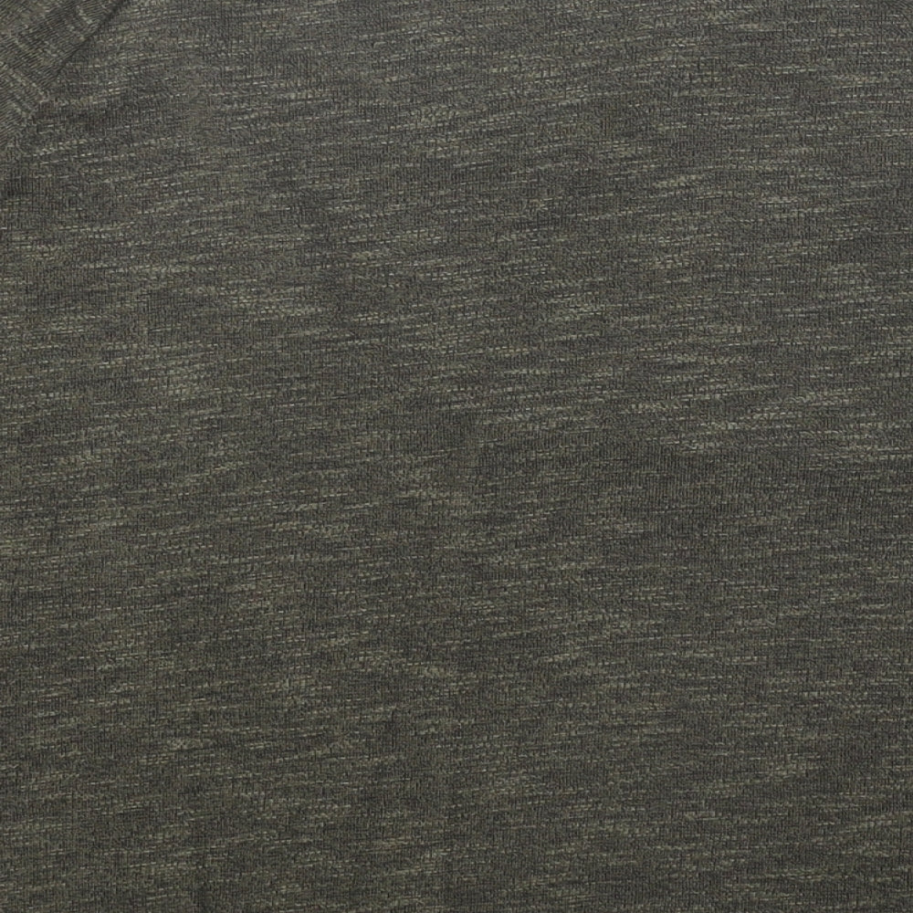 Womens UK Size 10 Atmosphere Green Basic T-Shirt