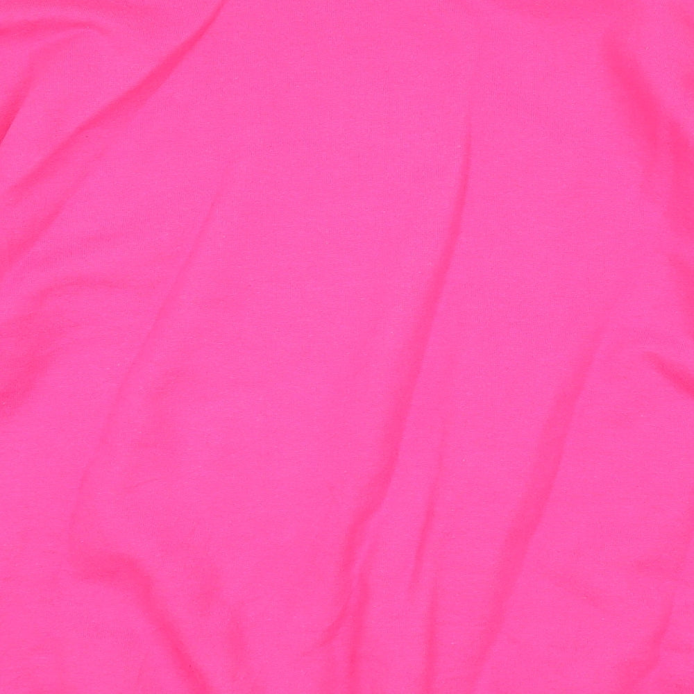 Gildan Womens Pink Cotton Pullover Sweatshirt Size M Pullover - Eat Sleep Dance Repeat.