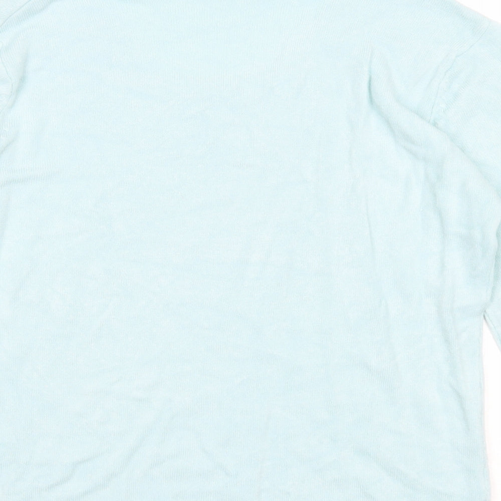 Womens UK Size 14 Tigi Blue Pullover Jumper