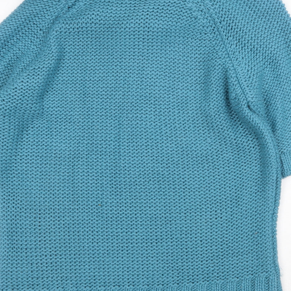 Womens UK Size XL Preworn Green Pullover Jumper