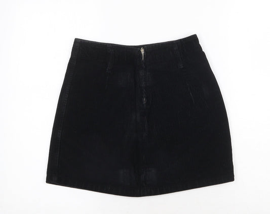 Womens UK Size 8 Denim & Co. A-Line Corduroy Skirt