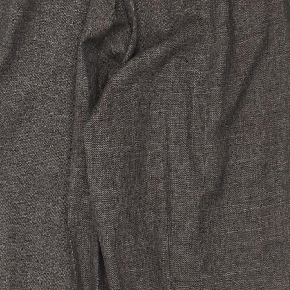 Womens UK Size 36 in Preworn Regular Fit Brown Trousers