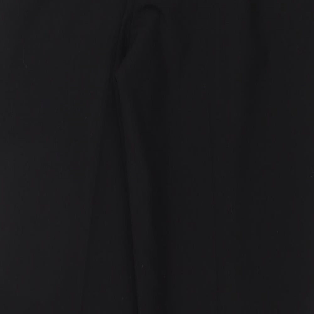 Womens UK Size 12 Intuition Regular Fit Black Trousers
