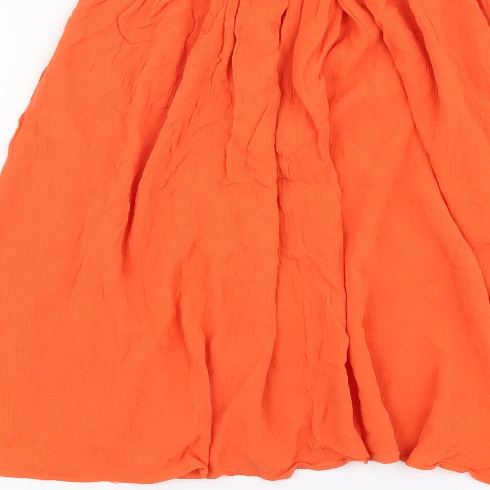 Womens UK Size 6 Topshop Pleated Skirt