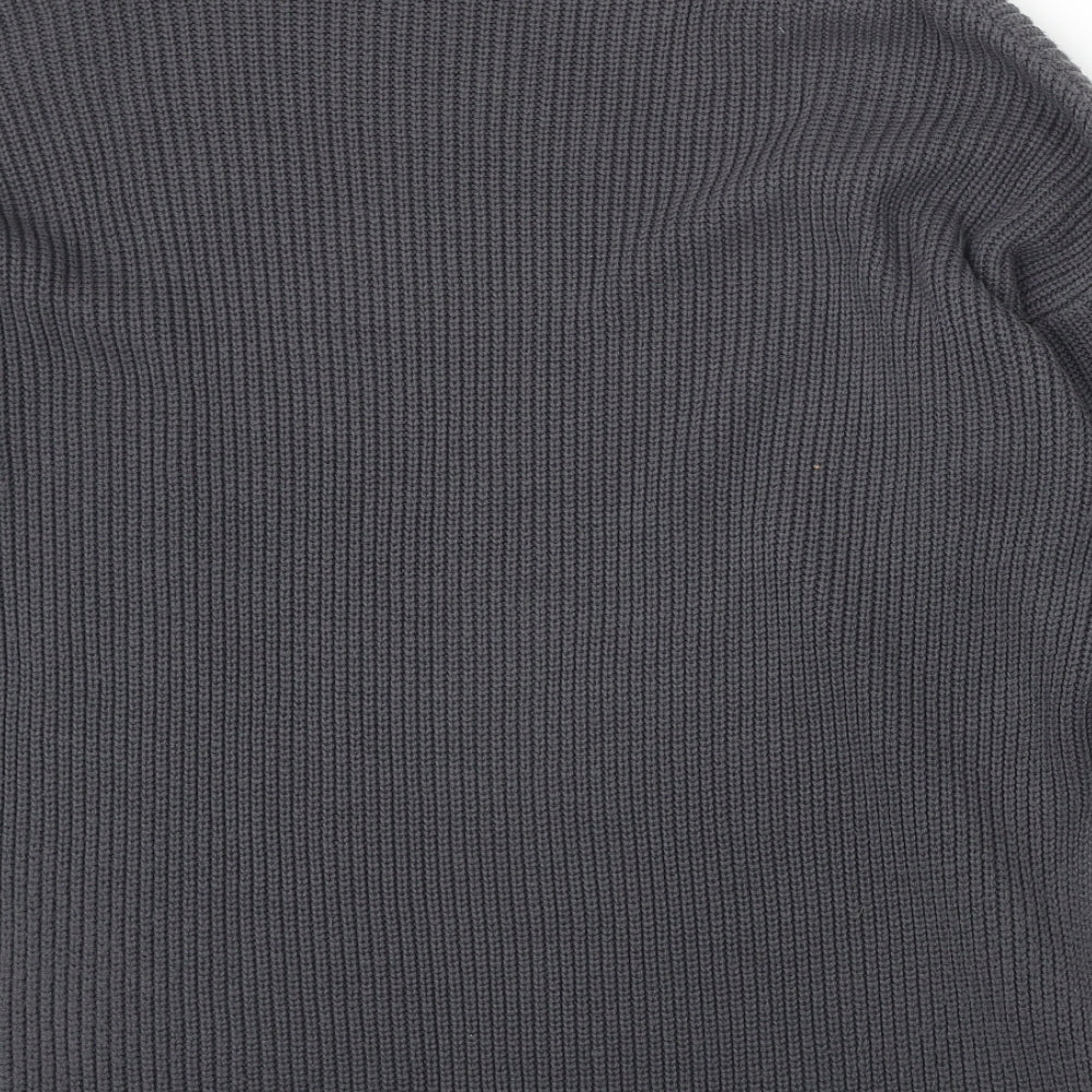 Womens UK Size 8 New Look Grey Pullover Jumper