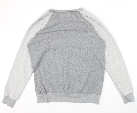 Mens UK Size XL River Island Grey Pullover Sweatshirt