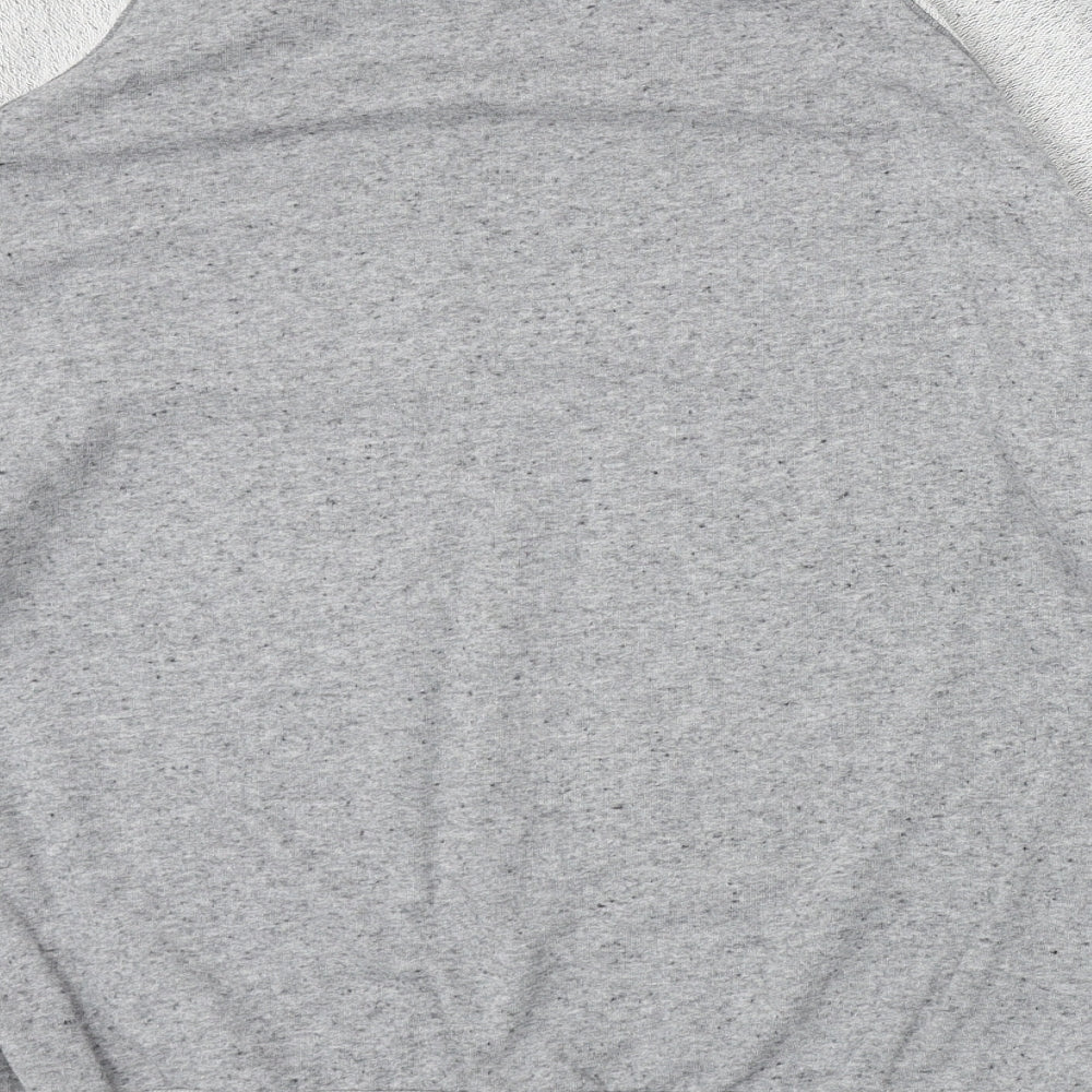 Mens UK Size XL River Island Grey Pullover Sweatshirt