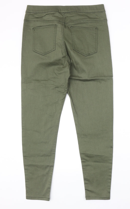 Womens UK Size 30 in Preworn Regular Fit Jegging Green Jeans