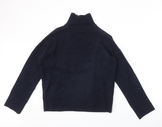 Womens UK Size S Marks and Spencer Blue Pullover Jumper