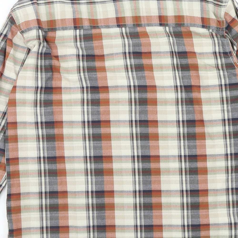 Mens UK Size S J.Hampton Multicoloured Button-Up Long Sleeve Casual Shirt