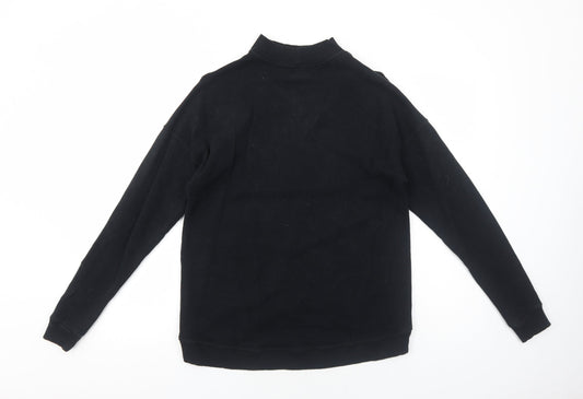 Womens UK Size S River Island Black Pullover Jumper