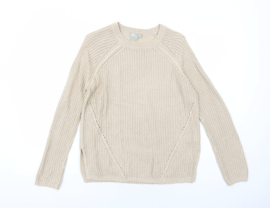 Womens UK Size 8 ASOS Beige Pullover Jumper