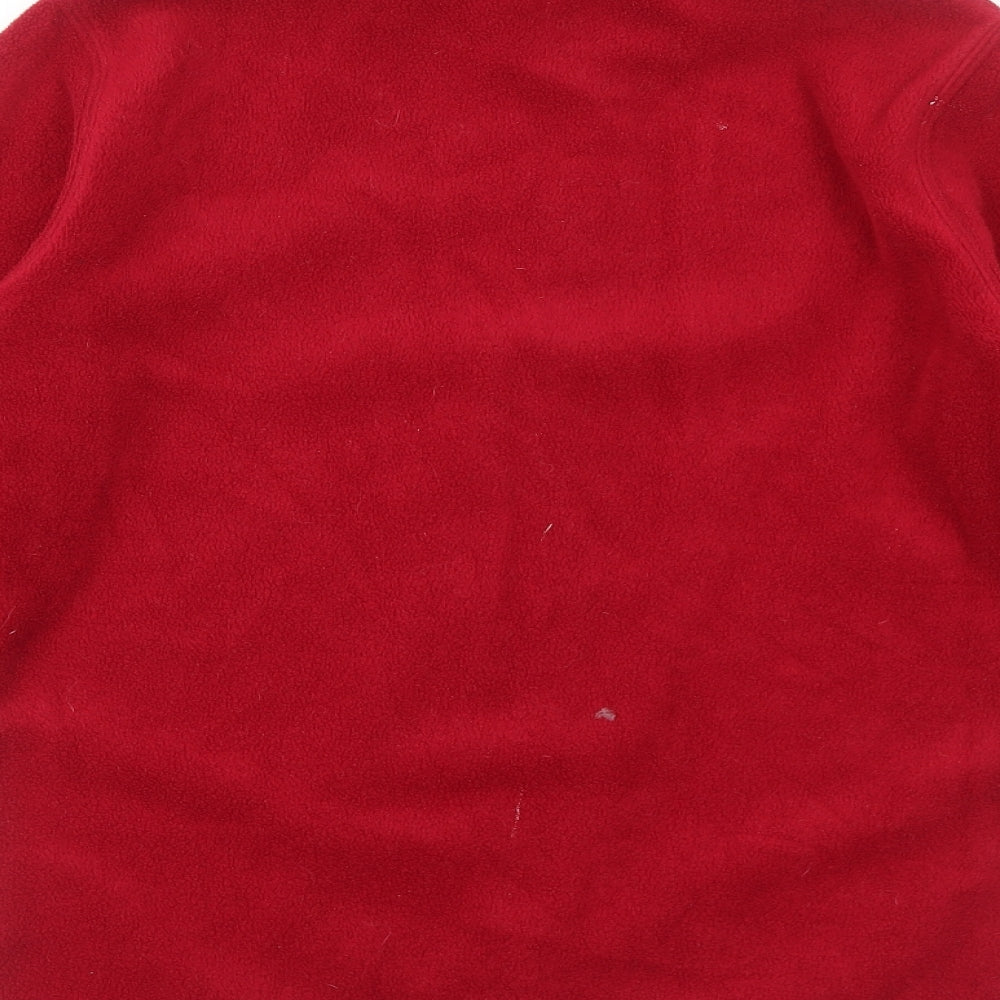 Jeff&Co Womens Red Jacket Size S Zip