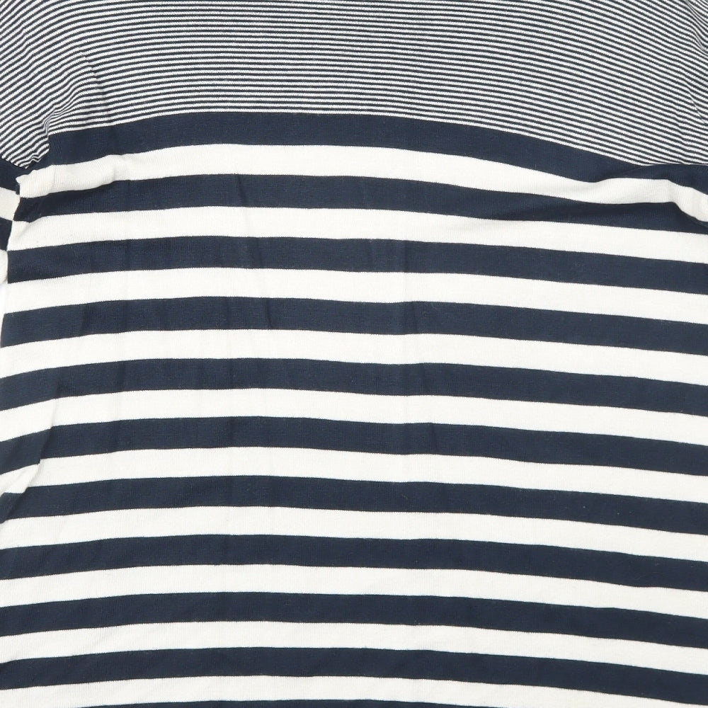 Womens UK Size 10 Atmosphere Blue Basic T-Shirt