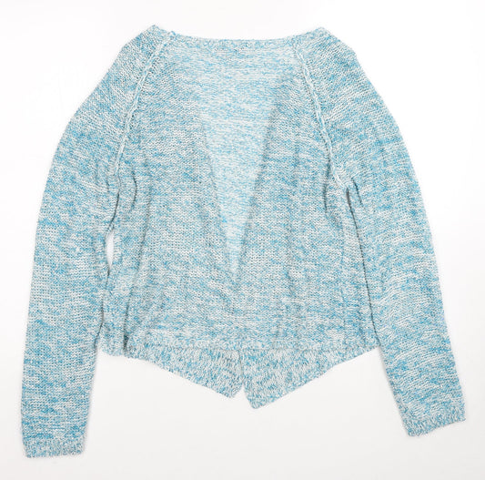 Womens UK Size M Klass Blue Cardigan Jumper