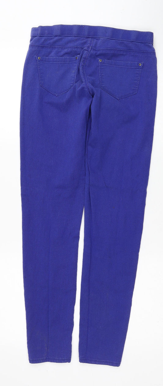 Denim & Co. Womens Blue Cotton Jegging Jeans Size 8 Regular