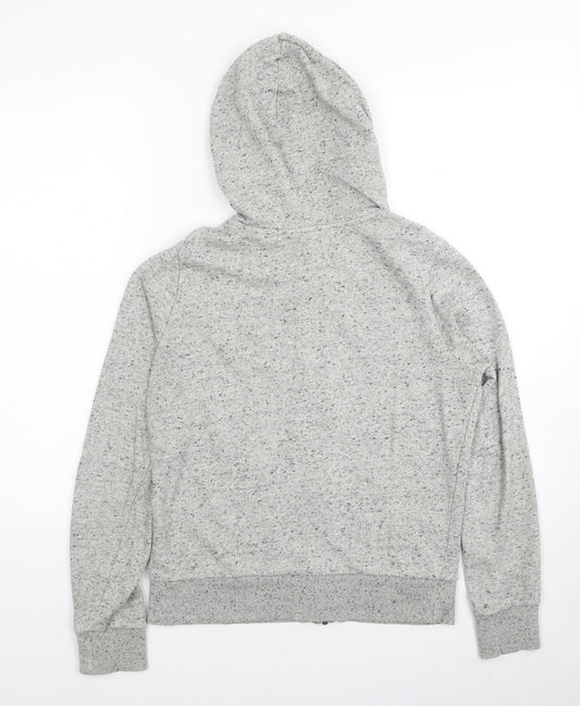 Womens UK Size S Divided by H&M Grey Full Zip Hoodie
