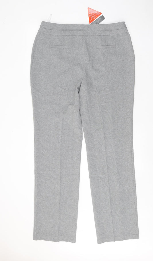 Womens UK Size 16 South Regular Fit Grey Trousers