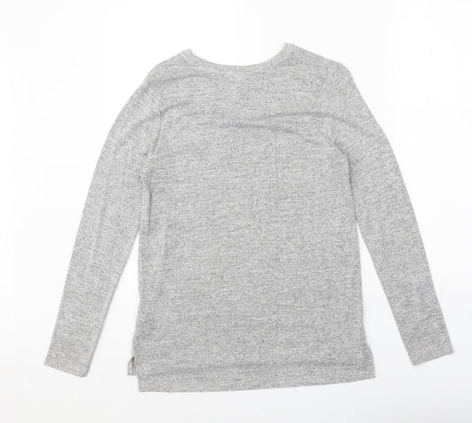 Womens UK Size S FOREVER 21 Grey Pullover Jumper