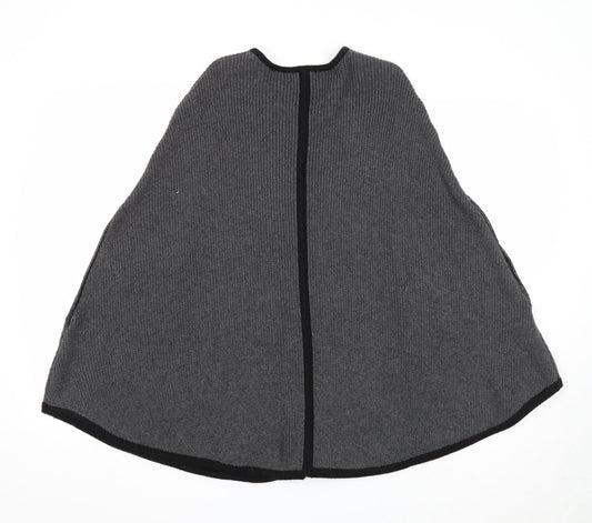 FOREVER 21 Womens Grey Jacket Poncho Size XS
