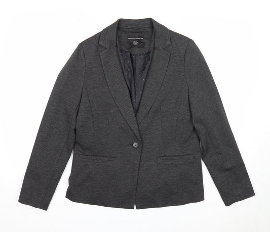 Womens UK Size 12 Dorothy Perkins Grey Jacket