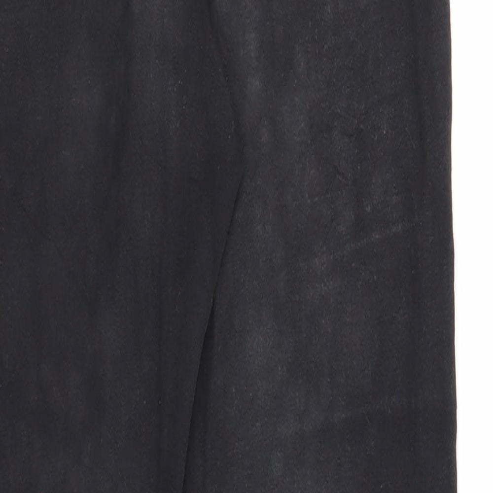 Denim & Co. Womens Black Cotton Skinny Jeans Size 8 Regular Zip