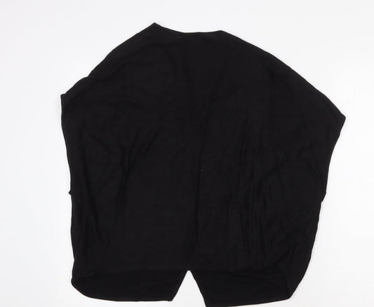 Womens UK Size XS H&M Black Cardigan Jumper
