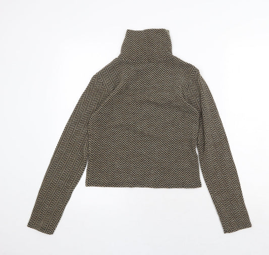 Womens UK Size XS Cooperative Gold Pullover Jumper