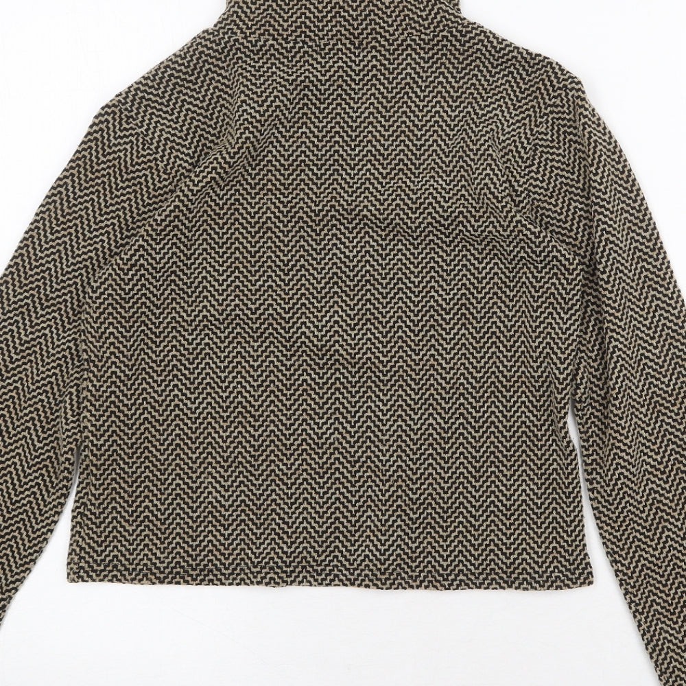 Womens UK Size XS Cooperative Gold Pullover Jumper