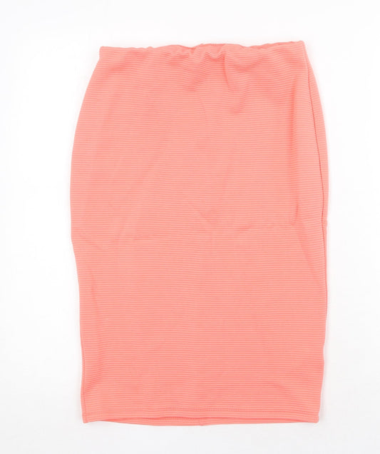 Womens UK Size 10 New Look Straight & Pencil Jersey Skirt