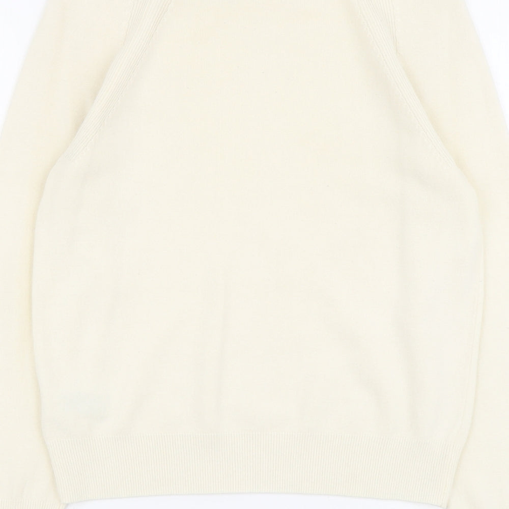 Womens UK Size 8 Marks and Spencer Ivory Pullover Jumper