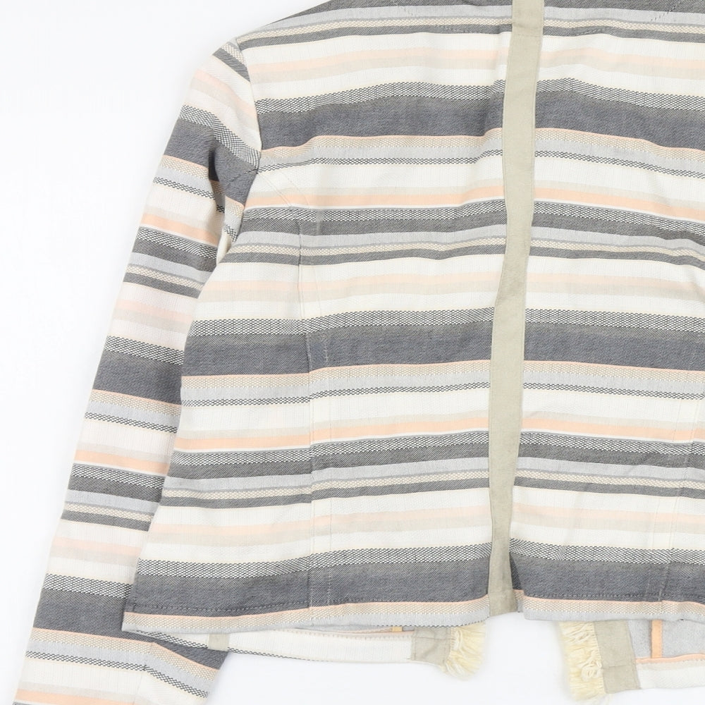 Womens UK Size 12 Bianca Multicoloured Jacket