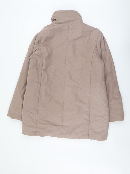 Womens UK Size 14 Finesse Beige Jacket