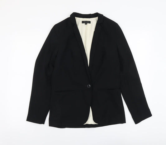 Womens UK Size 8 New Look Regular Black Blazer