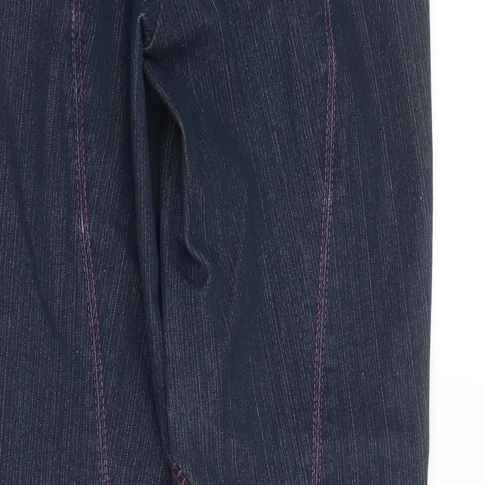 Womens UK Size 26 in Preworn Regular Fit Straight Blue Jeans