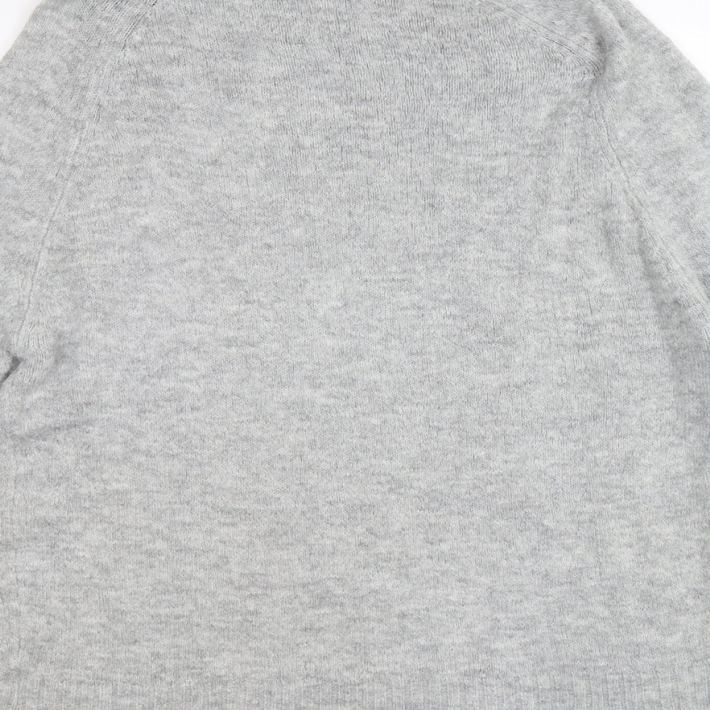 Womens UK Size S New Look Grey Pullover Jumper