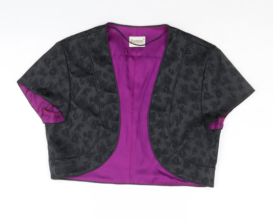 Womens UK Size 12 Roman Black Jacket