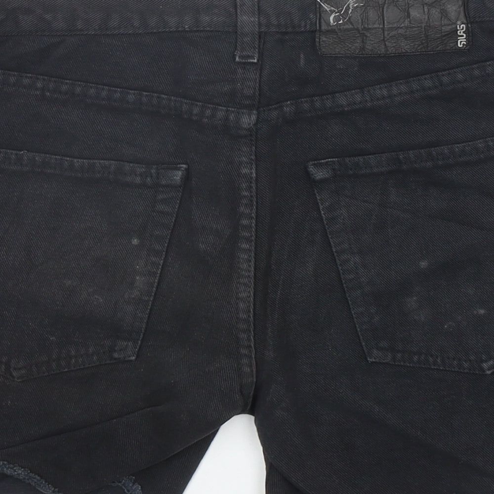 Womens UK Size S Preworn Regular Fit Cut-Off Shorts
