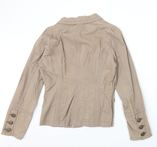 Womens UK Size 10 Dorothy Perkins Brown Jacket