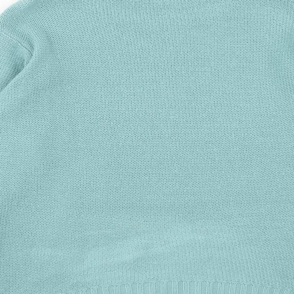 Womens UK Size 14 AFIBEL Blue Pullover Jumper
