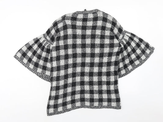 Womens UK Size 6 F&F Black Pullover Jumper
