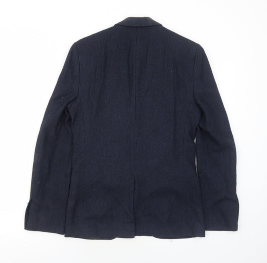 Mens UK Size 34 Topman Regular Blue Suit Jacket